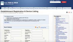 FDA Search