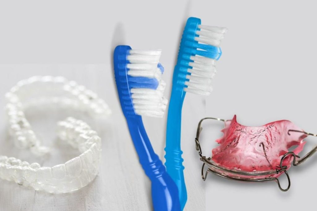 Clean Retainers By Brush