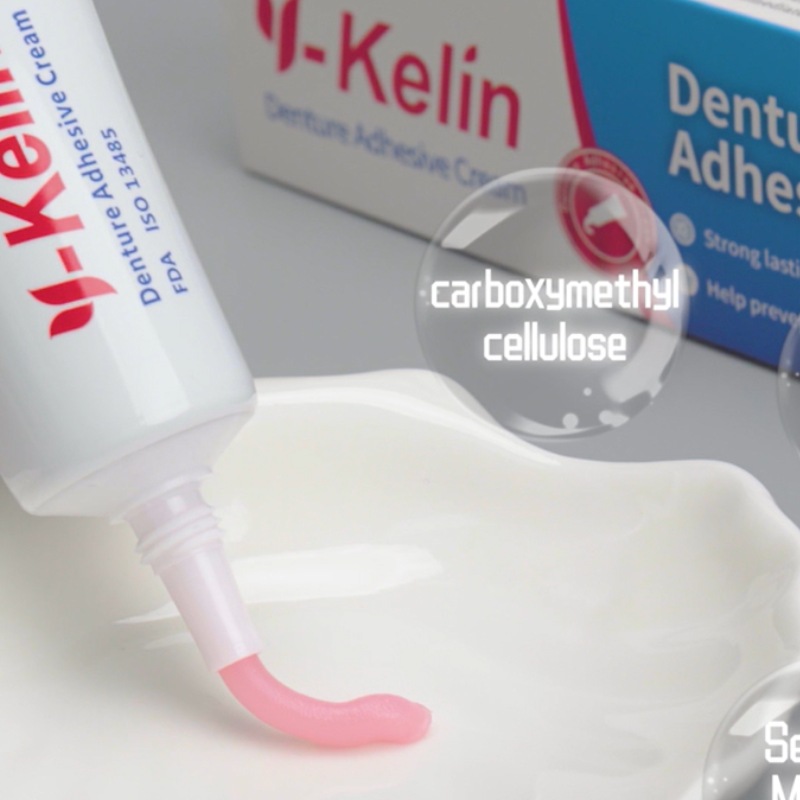 Denture Adhesive Cream Pink