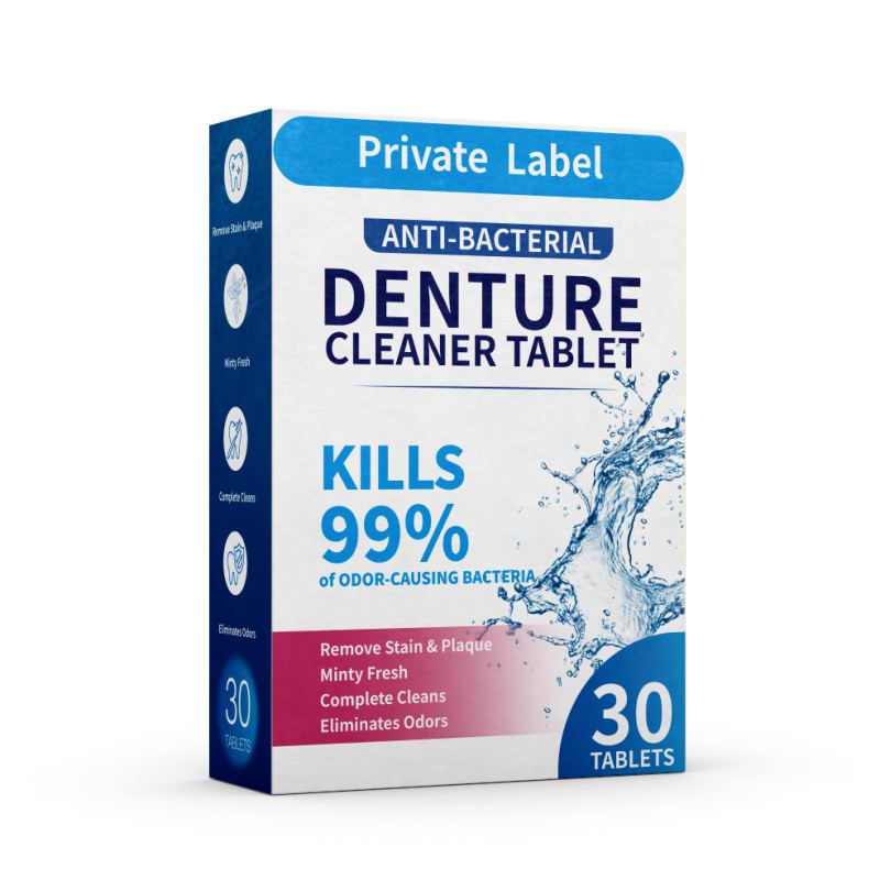 Private Label Denture Cleaner Tablets