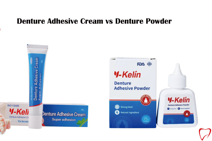Denture Adhesive Cream vs Denture Powder