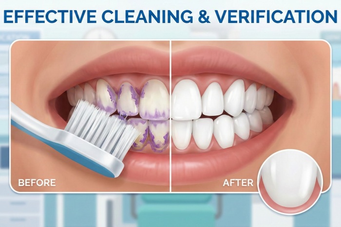 do dislcosing tablets work